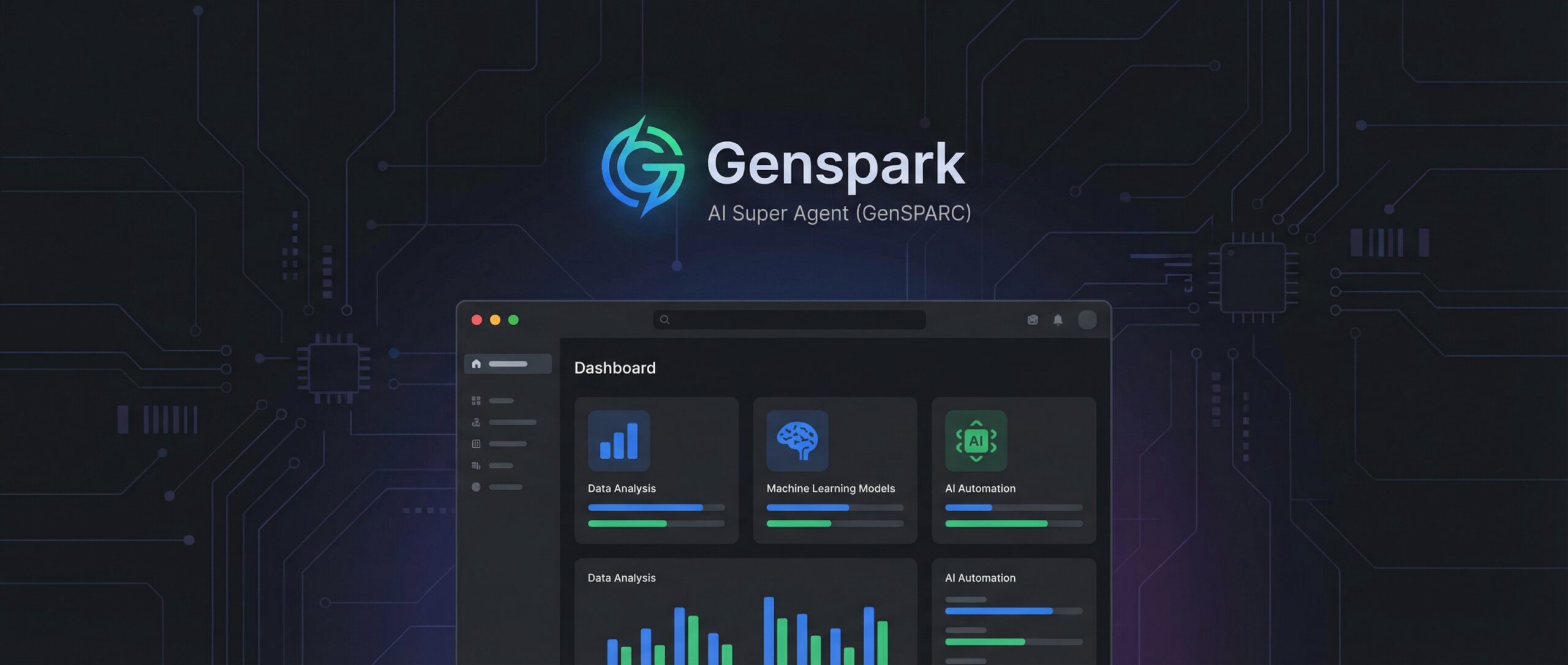 Dashboard Genspark Super Agent : automatisation, analyse de données et modèles ML dans la même interface