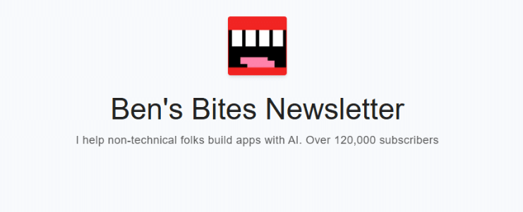 Ben's Bites, einer der meistgelesenen englischsprachigen KI-Newsletter, dichtes tägliches Format