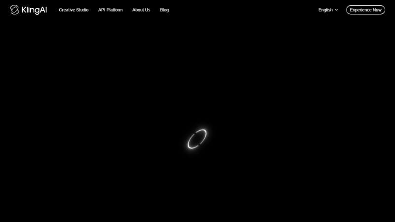 Capture de l'interface Kling en mai 2026